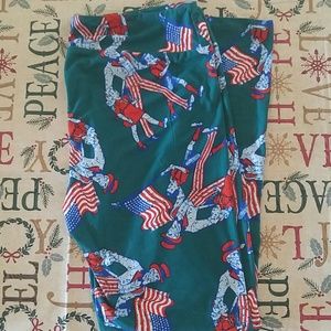 NWT. LuLaRoe TC leggings. Independence Day.