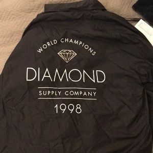 Diamond supply co coach jacket