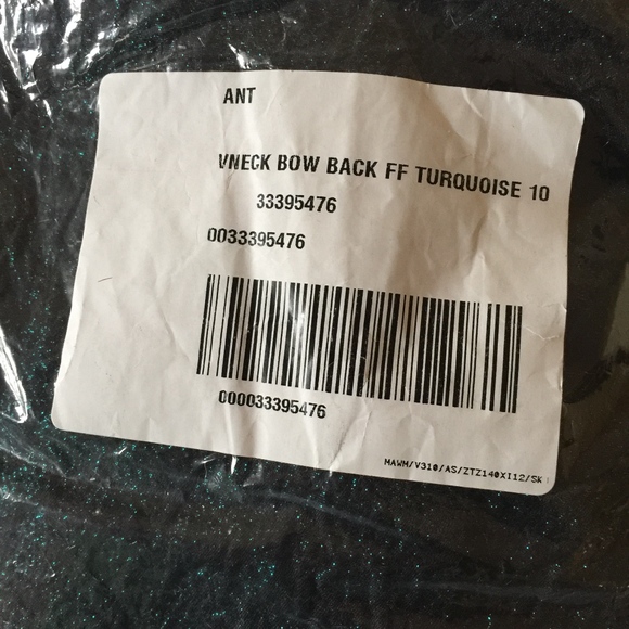 ANTHROPOLOGIE facet flared emerald dress/New/10 - Picture 3 of 6