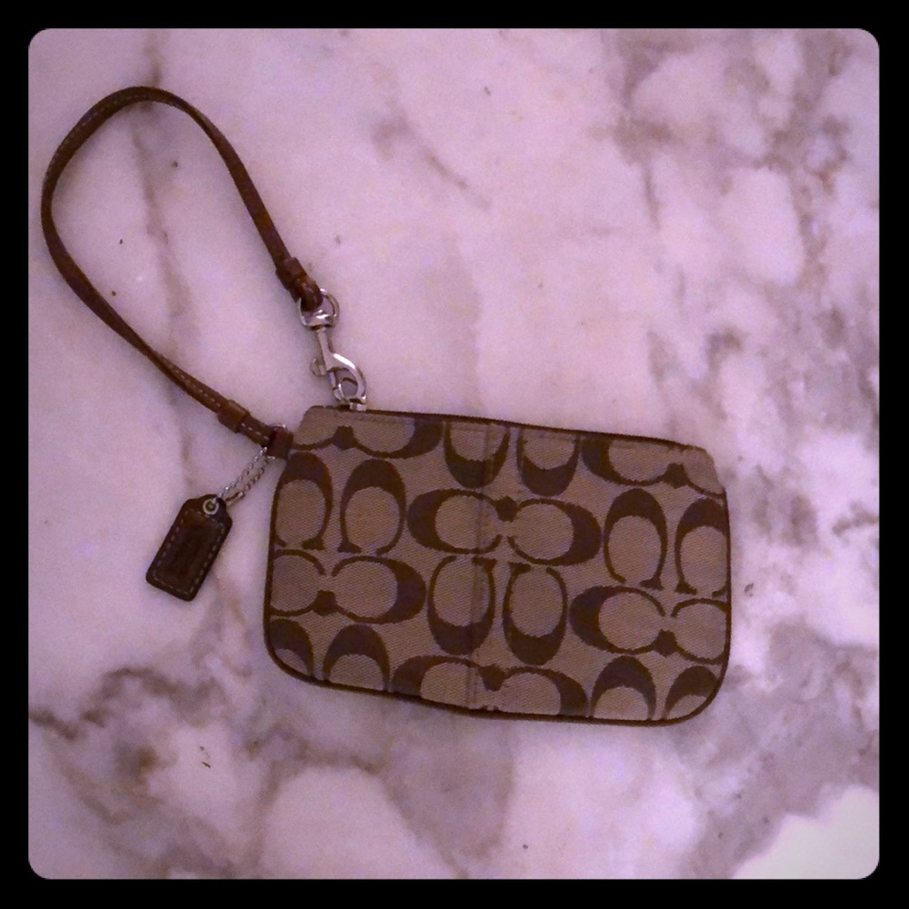Coach wristlet