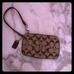 Coach wristlet
