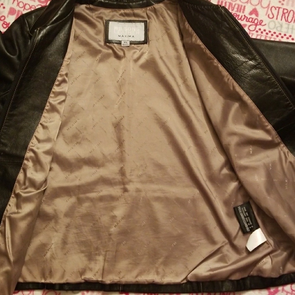 Women's Wilson Leather Jacket - Picture 5 of 5