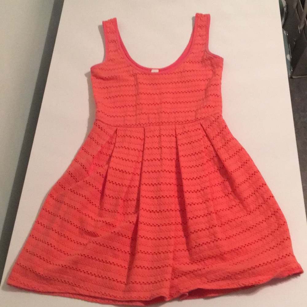 Coral Sun Dress
