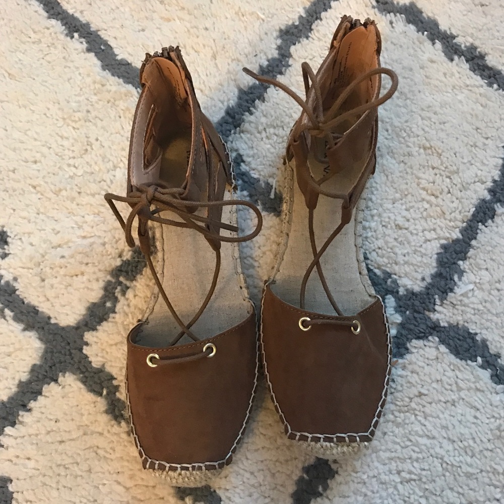 Target Espadrilles Lace Up Flats