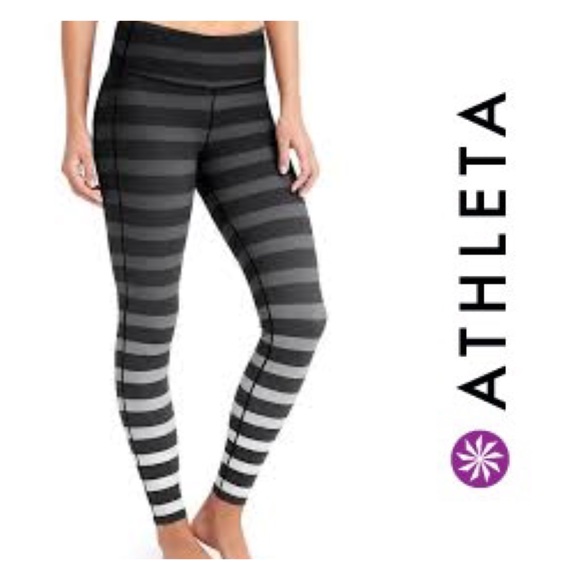 Athleta Pants - NWT Athleta Striped Pants