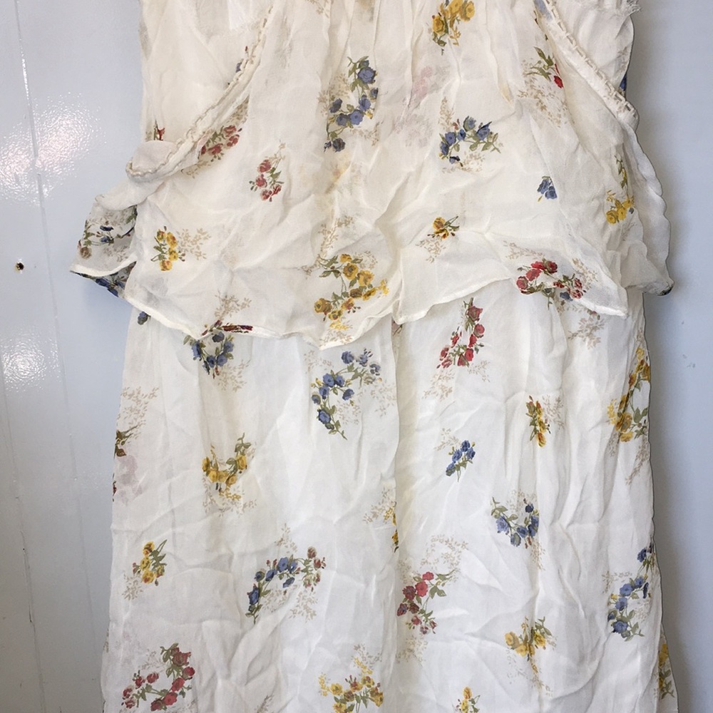FREE PEOPLE MAGNOLIA LACE FLORAL MAXI DRESS OFF SH - Picture 3 of 7