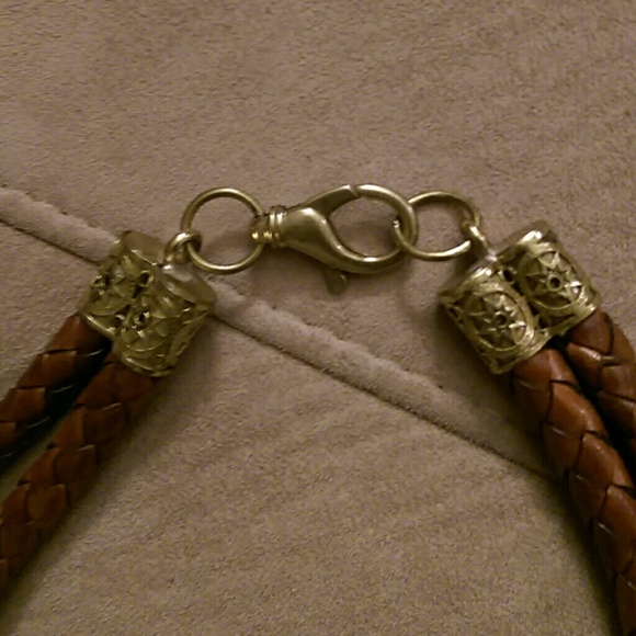 ?HP?4/7 Vintage 2-Strand Embellished Woven Belt main image 5