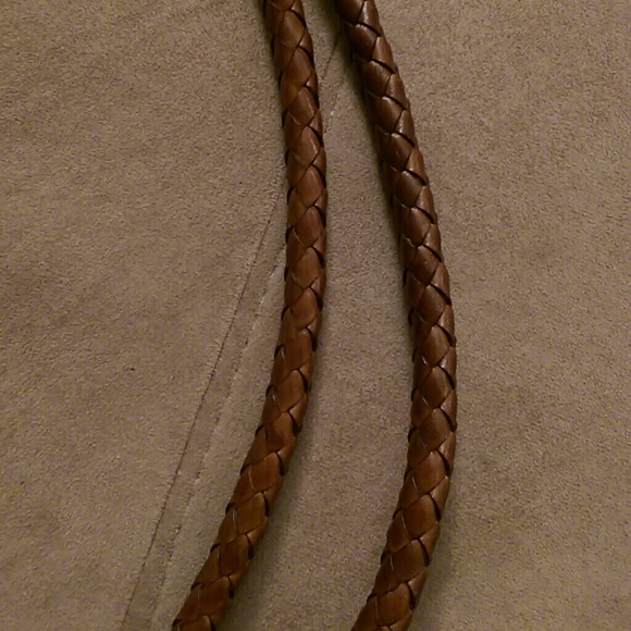 ?HP?4/7 Vintage 2-Strand Embellished Woven Belt