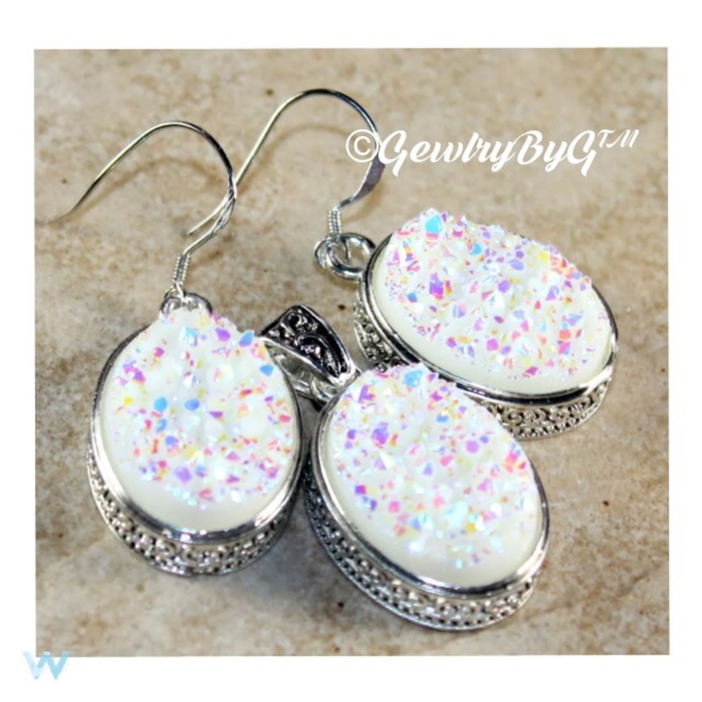 📿DRUZY Necklace and Earring Set.