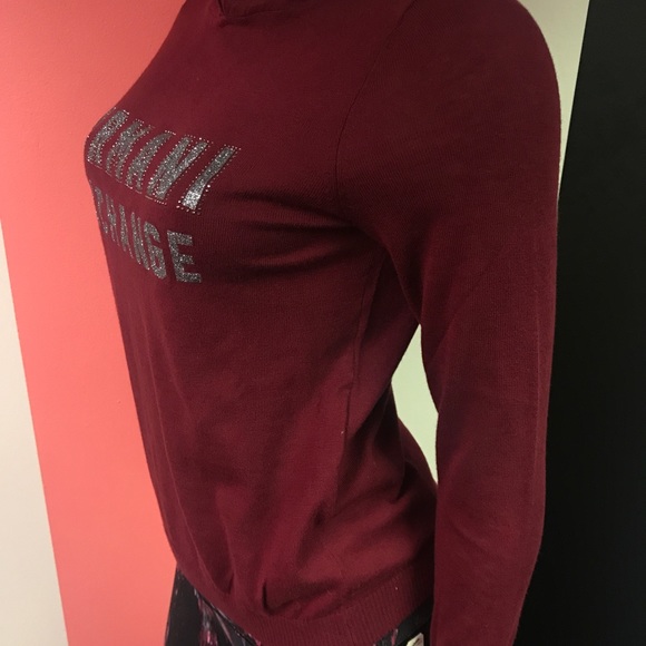 Armani Exchange STUD HOODED SWEATER - Picture 4 of 5