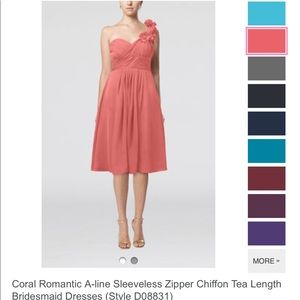 Coral Formal Dress - Size 2