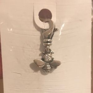 Silpada Buzz Worthy charm with Cubic Zirconia