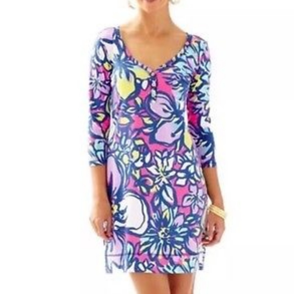Palmetto Dress Cat Walking