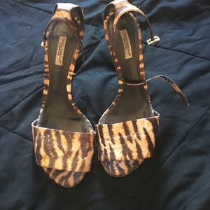 Vintage D&G animal print heels
