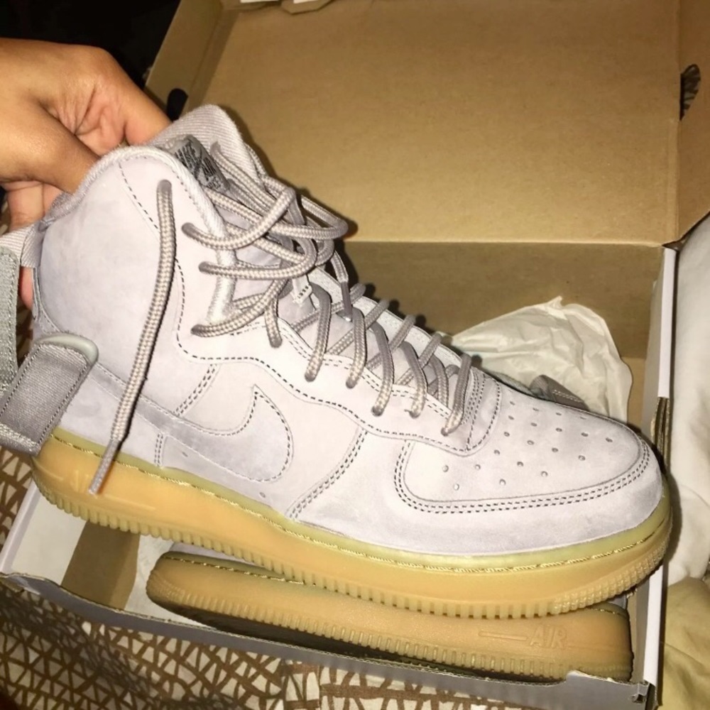 Nike suede Air Force ones