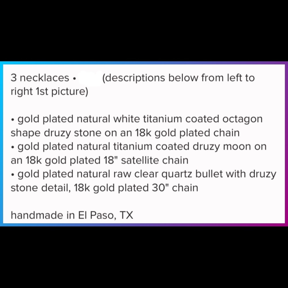 1 left! Druzy quartz crystal classic boho spirit - Picture 4 of 4