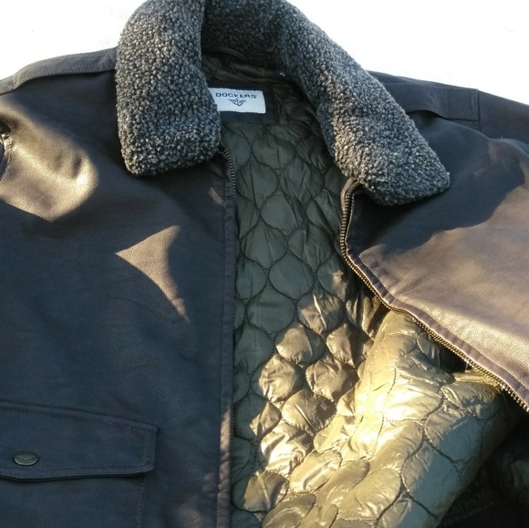 MEN LEATHER FABRIC WATER & SNOW RESIST! - Picture 5 of 7