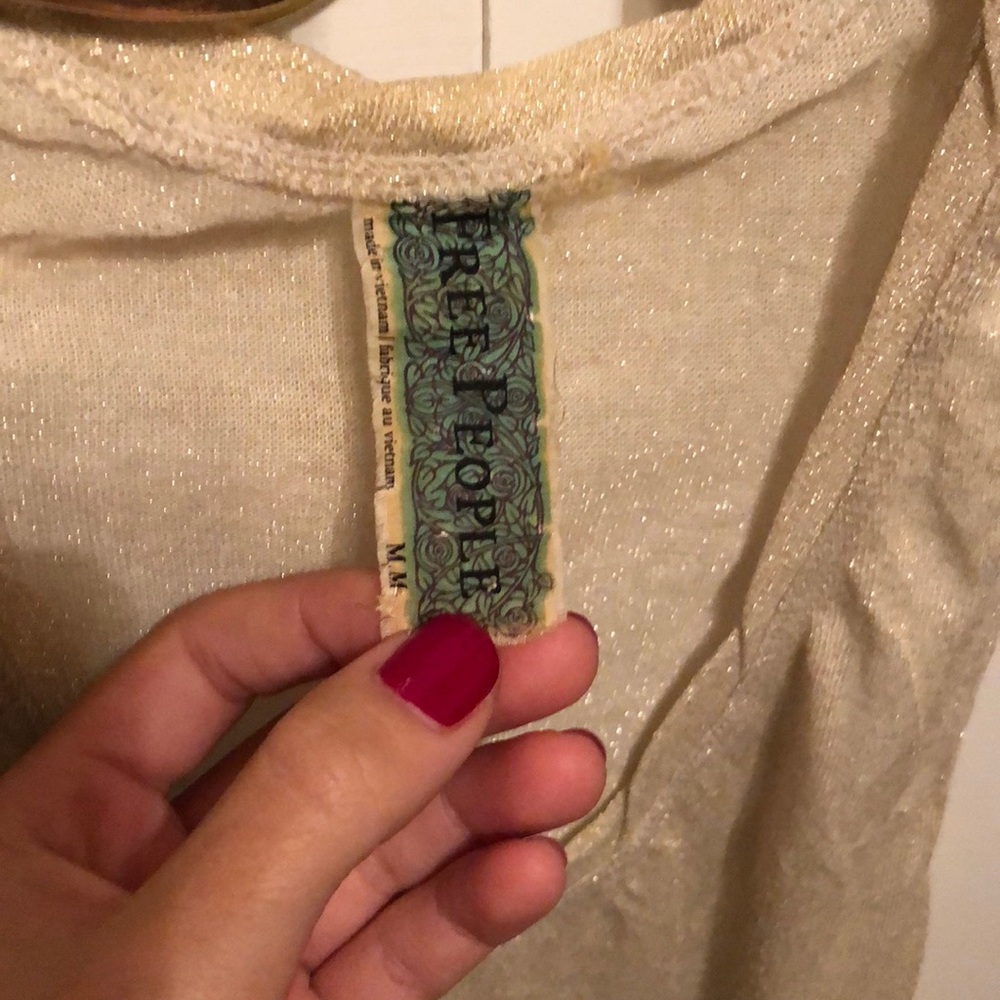 Free people sparkle tank
