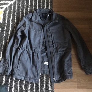 Madewell grey army inspired jacket