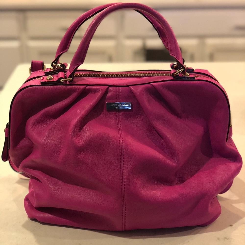 Kate Spade Handbag Fuchsia Excellent Condition