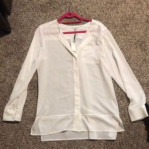 Calvin Klein never before worn blouse w/tags