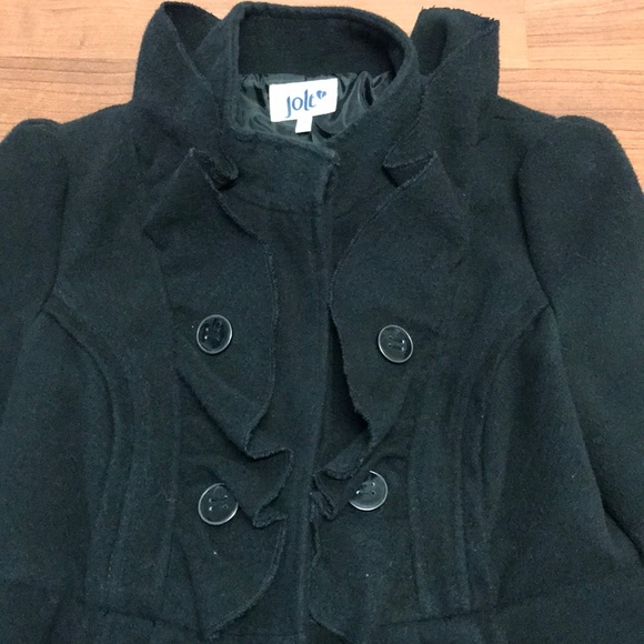 Black Ruffled jacket - Picture 2 of 6