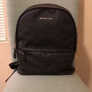 Michael Kors MK Black Designer Backpack