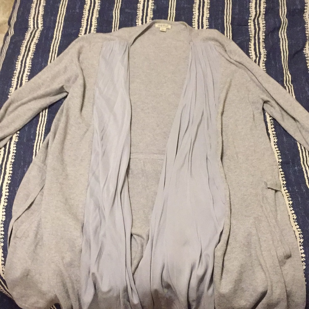 Lucky Brand gray cardigan
