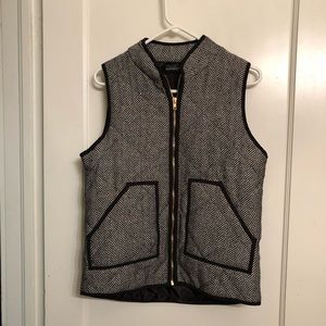 Herringbone Merokeety lined vest - size medium