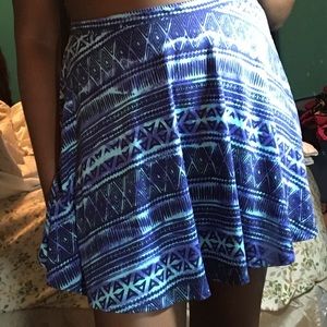 TRIBAL PRINT SKIRT