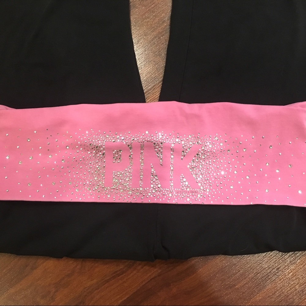 Victoria’s Secret Pink bling yoga pants