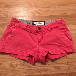 Abercrombie Kids pink Cute Stretch shorts SZ 10