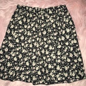 Floral skirt