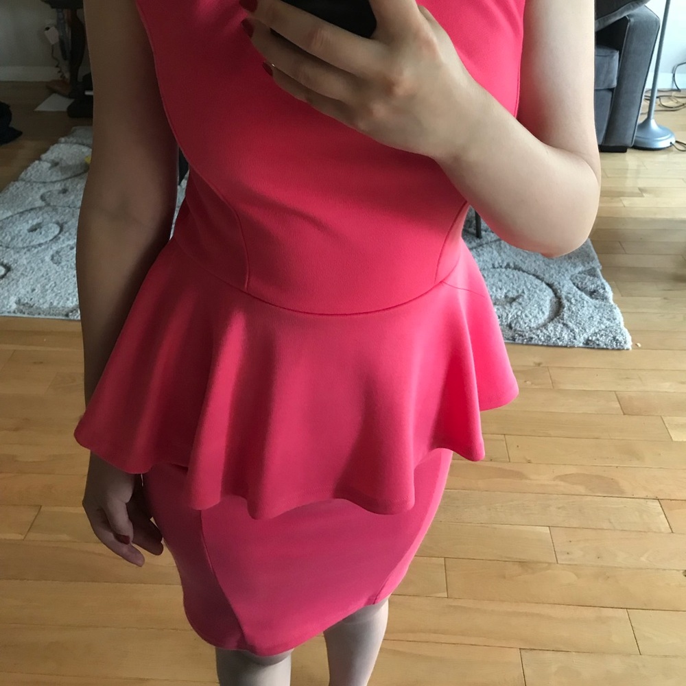 New year party dress!! Peplum dress - UK size 8