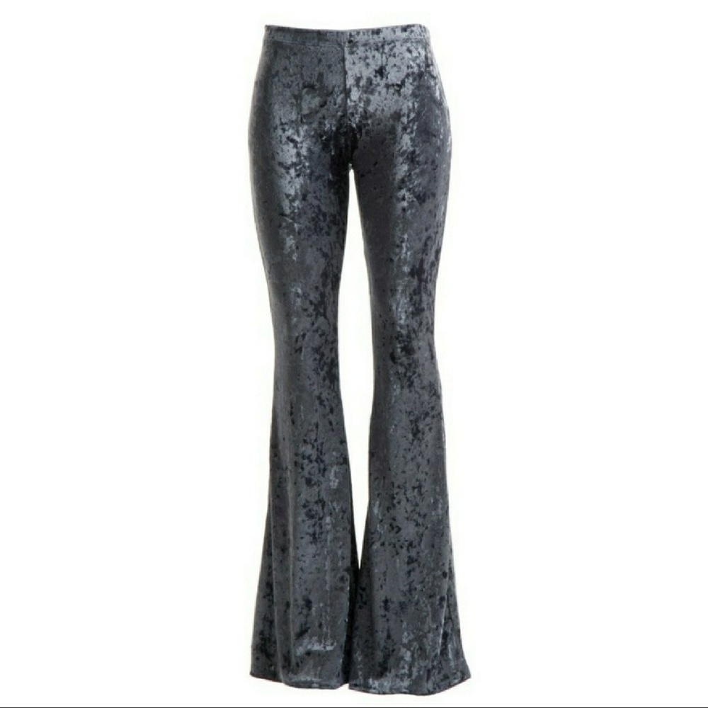 *1 LEFT-SZ M* Velvet Flares