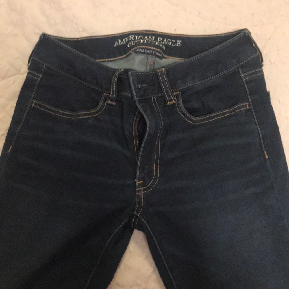 Super dark wash jeggings 👖