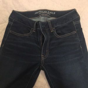 Super dark wash jeggings 👖