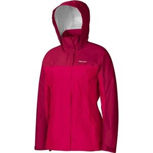 Marmot Precip Hooded Rain Jacket Pink