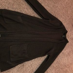 Green forever 21 cardigan