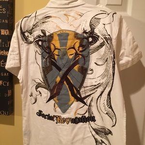 Men's shirt medium button up