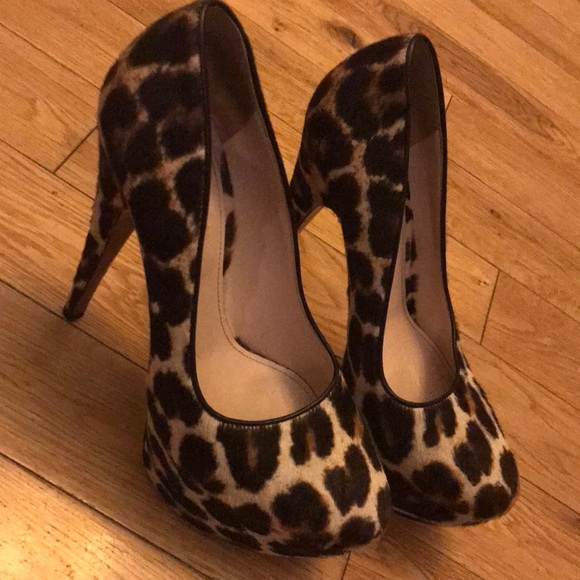 Prada leopard pony hair classic 9 1/2 shoes - Picture 1 of 7