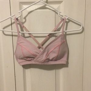 Lululemon Sports Bra - Light Pink, Size 2, Retired