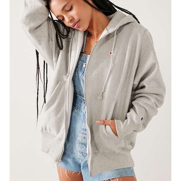 Champion Tops - Champion zip up hoodie from UO