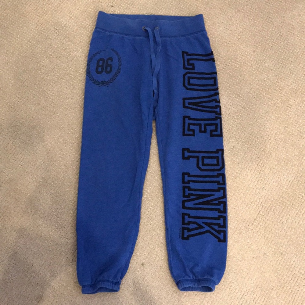 PINK Campus Cropped Sweats