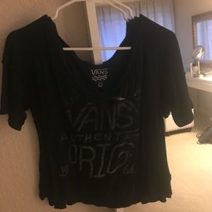 Vans graphic tea! Very cute design