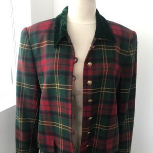 Plaid Coat/Blazer
