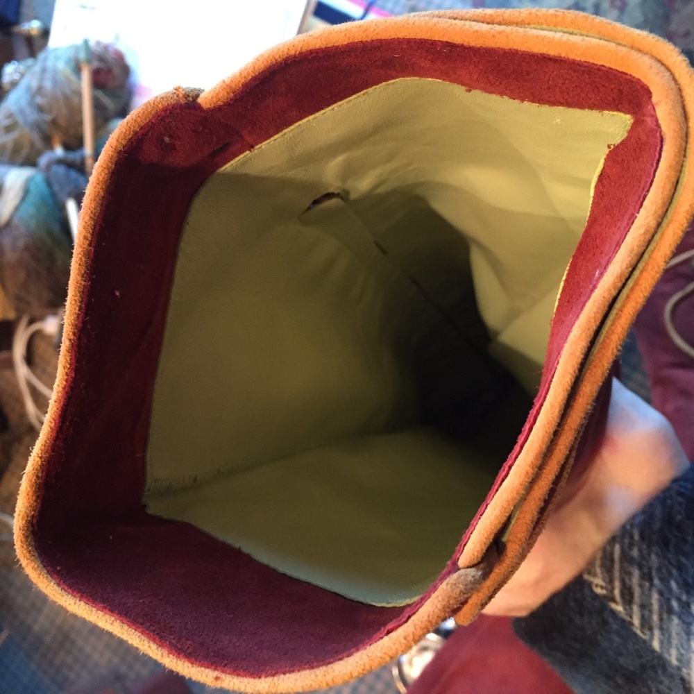 Red/Rust Suede Boots - image 8