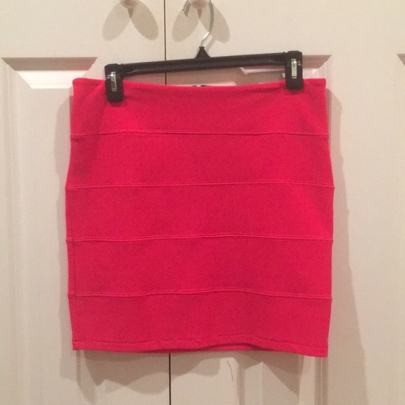 Millau Dresses & Skirts - Hot Pink Bandage Skirt