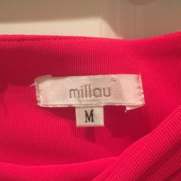 Hot Pink Bandage Skirt - Picture 4 of 4