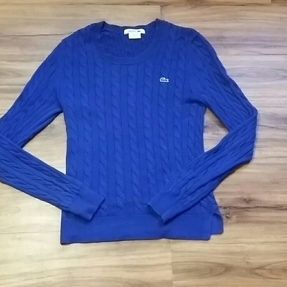 Lacoste Sweaters - Royal blue Lacoste sweater